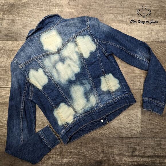 Jessica Simpson Denim Jacket Size XS - Picture 5 of 5